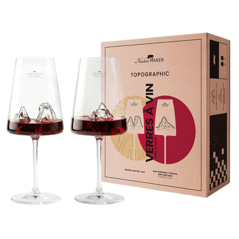 SET DUE CALICI  VINO GRAND CANYON/MATTERHORN ALASKAN MAKER