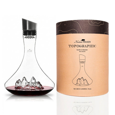 DECANTER TRE CIME DI LAVAREDO ART. TOPO-C-TC ALASKAN MAKER