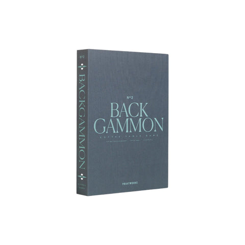 GIOCO CLASSIC BACKGAMMON PW00682 PRINTWORKS BLUE