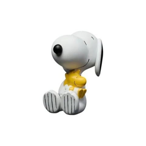 SNOOPY WOODSTOCK SNOO12-1205 12CM BLOGO DESIGN WHITE