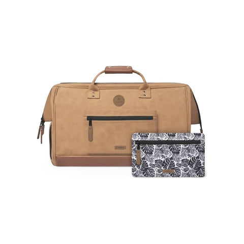 DUFFLE BAG MOSKOW ADVENTURER VEGAN NUBUCK BEIGE CABAIA