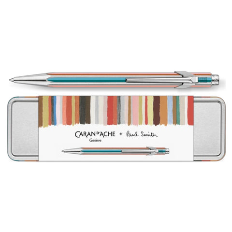 PENNA A SFERA  849  PAUL SMITH GRIGIO ARGENTO CARAN D'ACHE