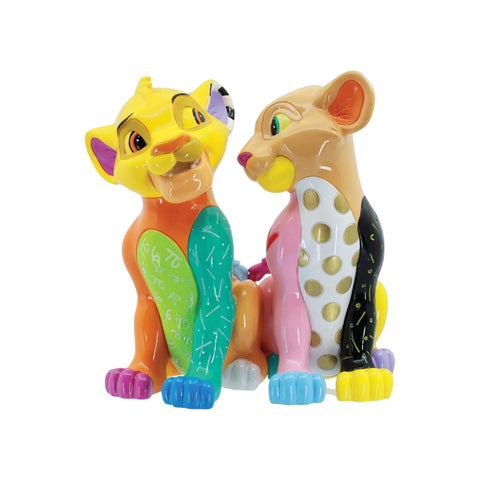 FIGURINA SIMBA AND NALA 6017587 ENESCO MULTICOLOR