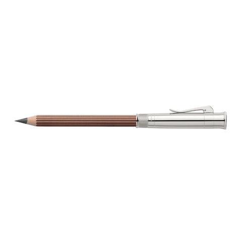 MATITA PERFETTA MAGNUM PLACATA PLATINO ART. 118555 MARRONE FABER CASTELL