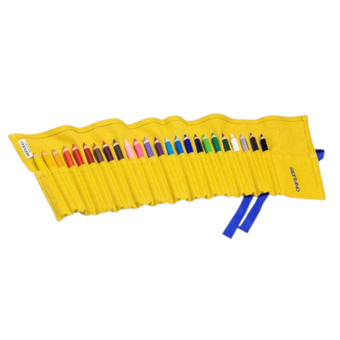 CARTUCCIERA 24 COLORI MATITA FABRIANO GIALLO