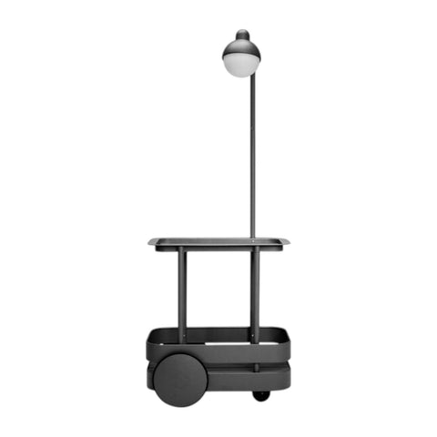 TAVOLO BAR CON RUOTE JOLLY TROLLEY 106514 ANTRACITE FATBOY