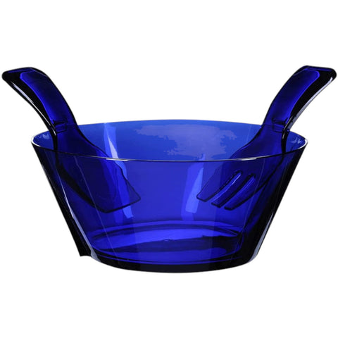 INSALATIERA ACRILICO H 11 DIAM 25 FULMINE MARIOLUCA GIUSTI BLUE