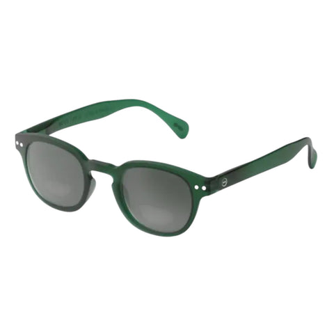 OCCHIALI IZIPIZI SUN C KAKI GREEN GREY LENSES