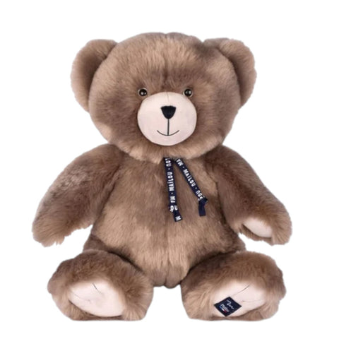 PELUCHE L'OURS MAILOU 35 CM MA0255 TAUPE