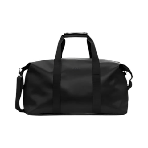 BORSONE HILO WEEKEND BAG W3 14200 RAINS BLACK GRAIN