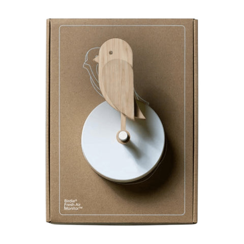 MISURATORE QUALITÀ DELL'ARIA BI-M-B-1 FRESH AIR MONITOR WOOD EDITION BIRDIE