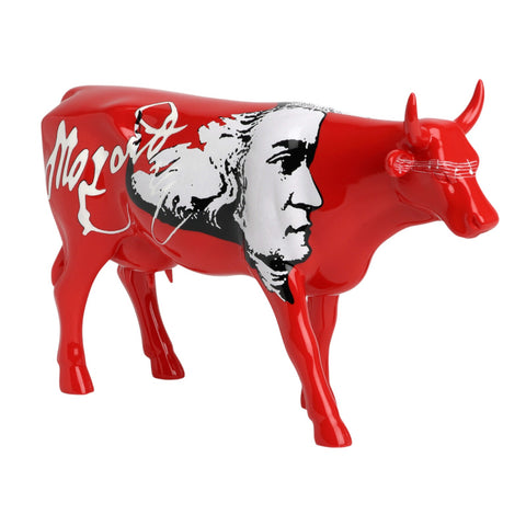 COW PARADE LARGE H 170MM X 290MM MOZART