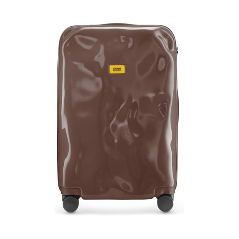 TROLLEY CRASH BAGGAGE LARGE TONE ON TONE CB193 CHOCOLATE