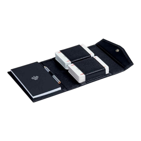 PORTACARTE ROCK IN PELLE 804570 DAL NEGRO BLACK