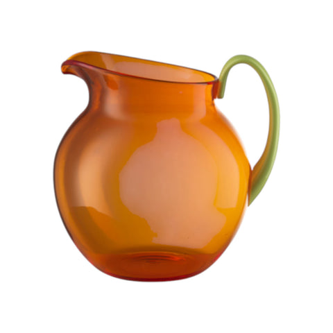 MARIOLUCA GIUSTI ORANGE/GREEN BALL JUG