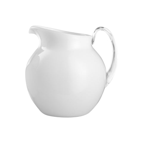 MARIOLUCA GIUSTI WHITE ENAMEL BALL JUG