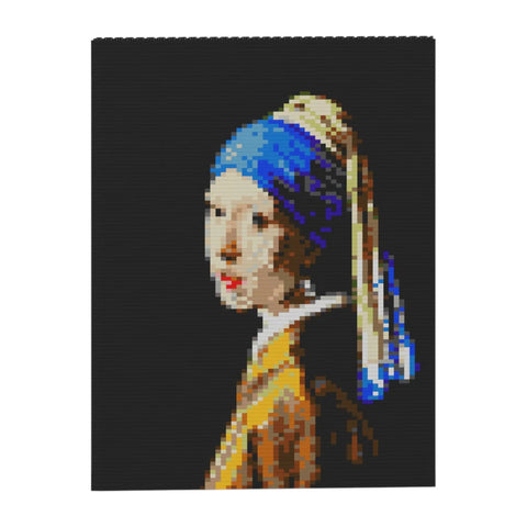 SET COSTRUZIONI GIRL WITH A PEARL EARRING JEKCA