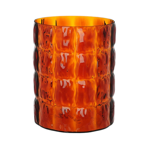KARTELL MATELASSE' AMBER VASE ART 01225/MM