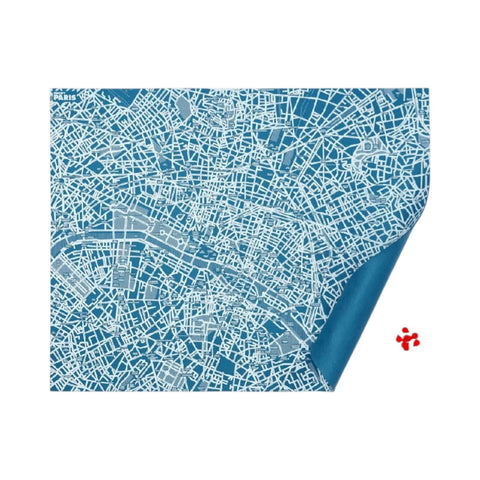 MAPPA PIN CITY PARIS LIGHT BLUE Palomar