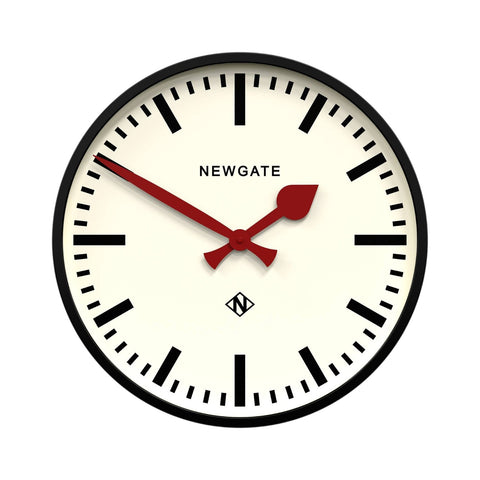 OROLOGIO WALL CLOCK PUTNEY PUT390K BLACK NEWGATE