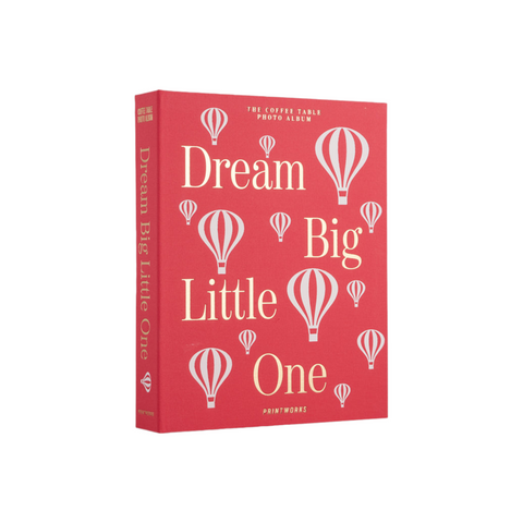ALBUM PHOTO PRINTWORKS DREAM BIG LITTLE ONE PINK XL