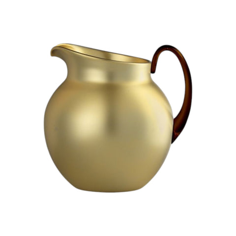 CARAFFA PITCHER PLUTONE MARIO LUCA GIUSTI GOLD