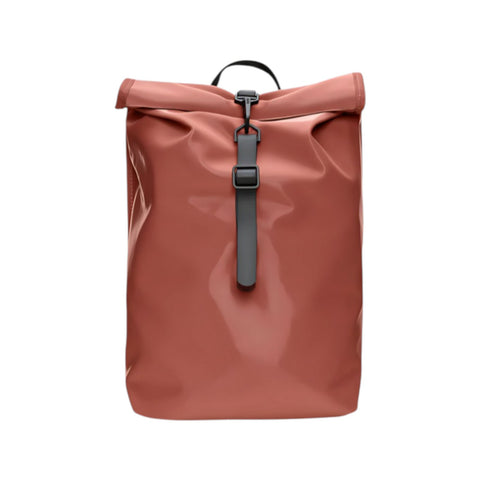 ZAINO ROLLTOP RUCKSACK MINI W3 13330 RAINS HONOR RED