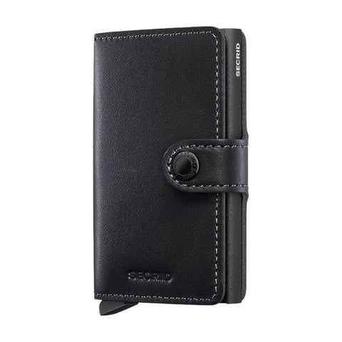 PORTAFOGLIO MINIWALLET ORIGINAL POWDER COAT SECRID BLACK