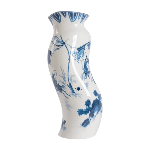 VASO IN PORCELLANA CLASSIC ON ACID KING WEN 11291 SELETTI WHITE