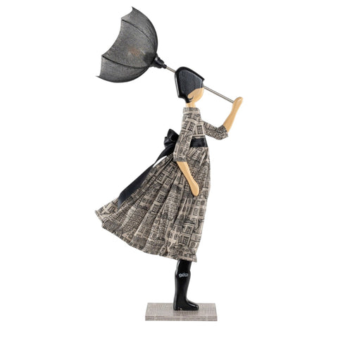 LAMPADA LITTLE GIRL DAM PARALUME NERO SKITSO MULTICOLOR