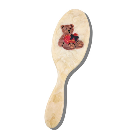 SPAZZOLA HANDPAINTED LOVE TEDDY SOLAR ECLIPSE