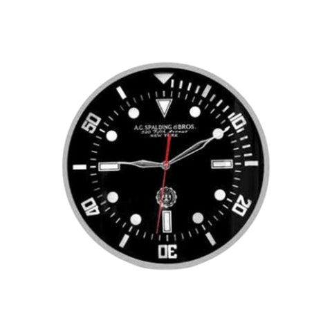 OROLOGIO DIVER WALL CLOCK 809138U900 SPALDING BLACK