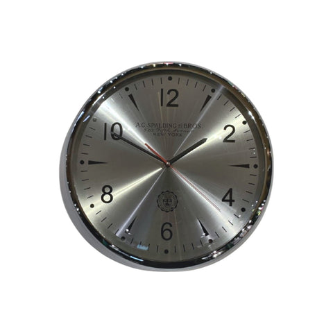 OROLOGIO DA PARETE ROUND 809137U203 SPALDING SILVER