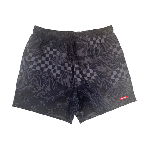 COSTUME M 3AM CHECK SWIM 910SWM2035MINT01 SPRAYGROUND BLACK