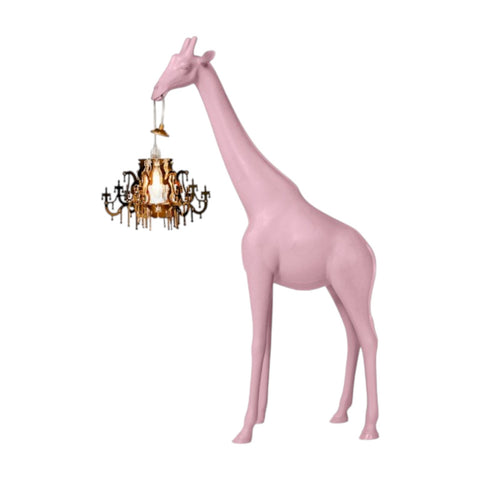 LAMPADA GIRAFFA IN LOVE XS QEEBOO PINK