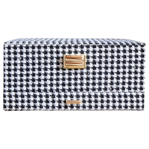 PORTAGIOIE DENISE TWEED ART. SCAR-DENIS2-PPNO MAISON SCARLETT NERO