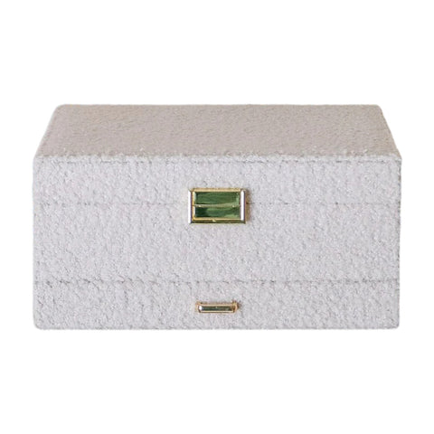 PORTAGIOIE DENISE TEDDY ART. SCAR-DENIS2-TDBN  MAISON SCARLETT BIANCO