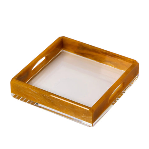 VASSOIO DYLAN 30X30 MARIOLUCA GIUSTI ARANCIO