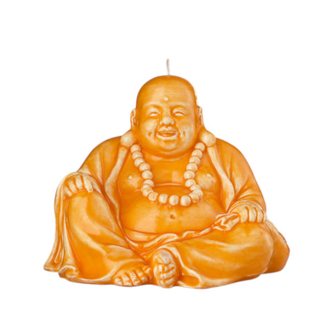BUDDHA CANDELA MARIOLUCA GIUSTI ARANCIO