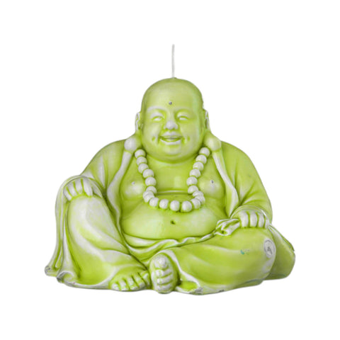 BUDDHA CANDELA MARIOLUCA GIUSTI VERDE