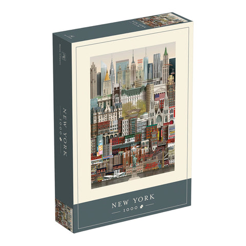 PUZZLE JIGSAW NEW YORK ART. MS0605 1000 PEZZI MARTIN SCHWARTZ