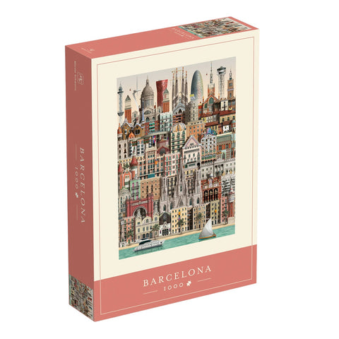 PUZZLE JIGSAW BARCELONA ART. MS0607 1000 PEZZI MARTIN SCHWARTZ