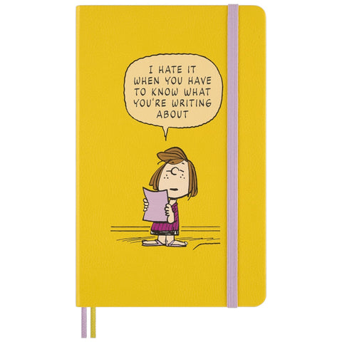 TACCUINO LG RIGHE PEANUTS PATTY MOLESKINE
