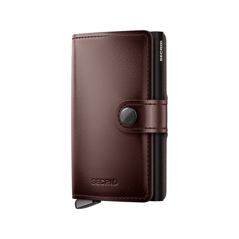 PORTAFOGLIO PREMIUM MINIWALLET DUSK DARK BROWN SECRID