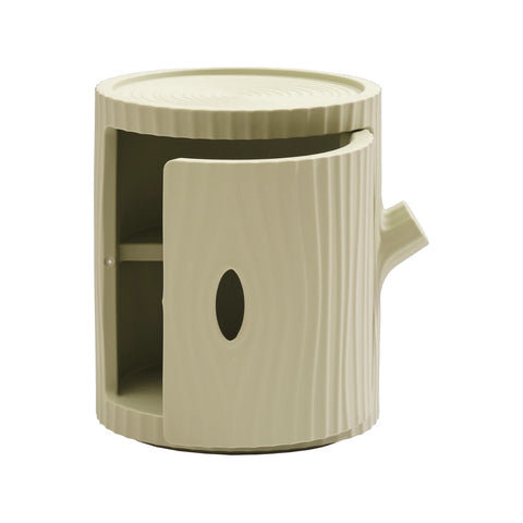 COMODINO TRONCO 78001GE QEEBO GREEN KHAKI