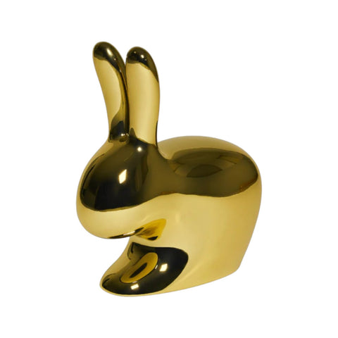 SEDIA RABBIT CHAIR BABY 90003BR-S QEEBOO METAL FINISH GOLD