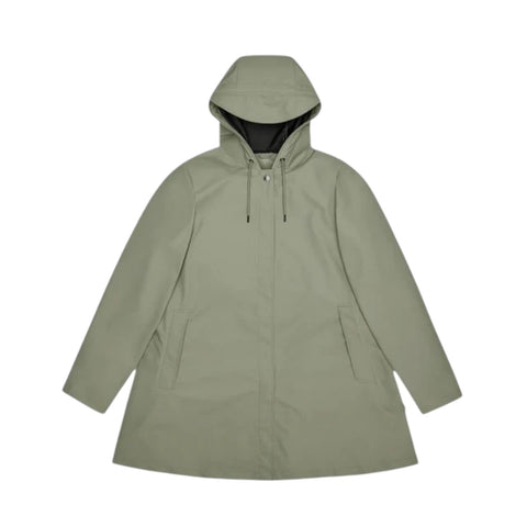 IMPERMEABILE A-LINE W JACKET L W3 18050 RAINS DRIFT GREEN