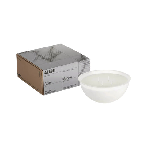 CANDELA PER ROCC MARBLE M ART. MA05M1WAX ALESSI