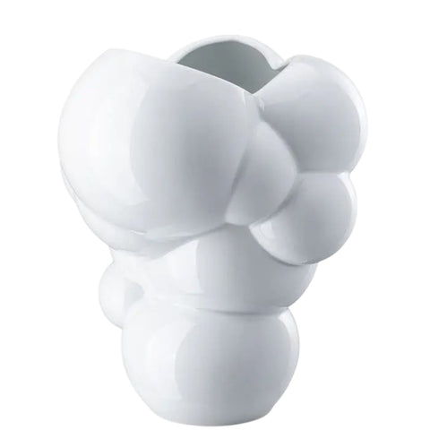 VASO 26 CM SKUM BIG-DEN BIANCO SMALTATO 26026 ROSENTHAL