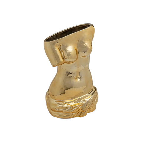 VASE SELETTI MILO GOLD ART 13315